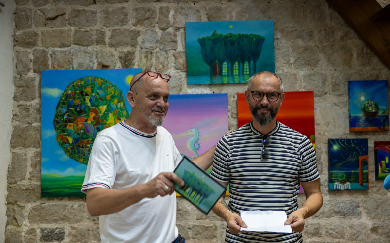 U Zadru otvorena izložba poljskog slikara Hyazintha Pakulle