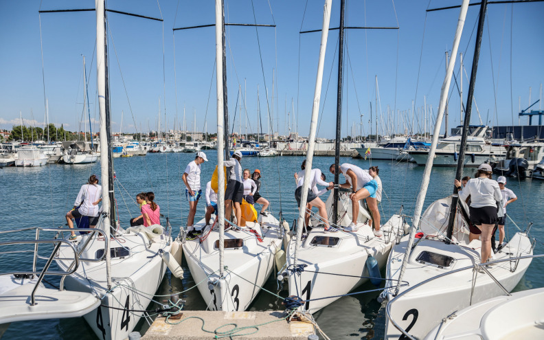 Počela druga besplatna škola jedrenja za studente Sveučilišta u Zadru