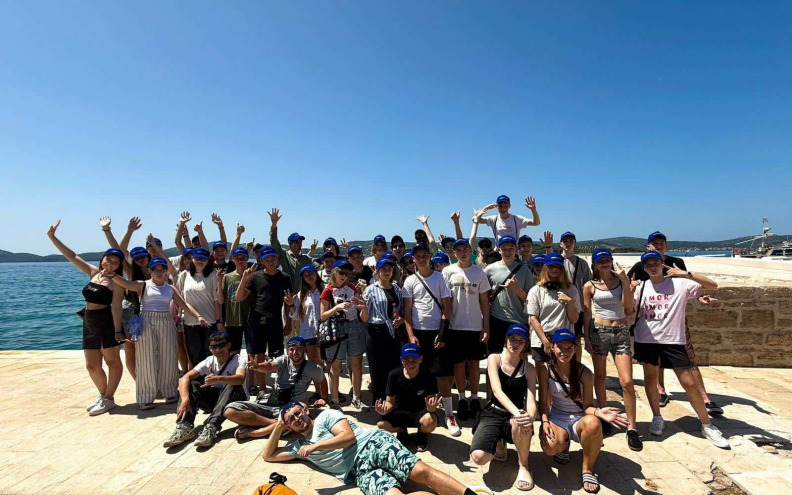 Ukrajinci oduševljeni ljetnim kampom u Biogradu