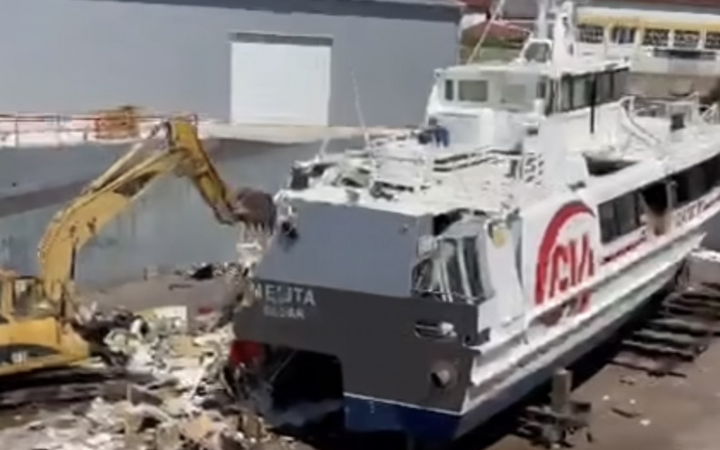 ŠTETA PREVELIKA 'Melita' je otpisana - ide u reciklažu! 'Malo je i tužno, putnici i posada zovu...'