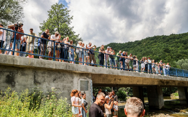 FOTO Unska regata prvi put starta iz Hrvatske, uz poruke o – zaštiti