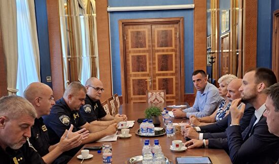 Erlić se sastao s načelnikom Dražinom, posjetio i Nasade