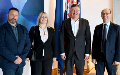 Milanović primio izaslanstvo Općine Kolan i Udruge proizvođača Paškog sira