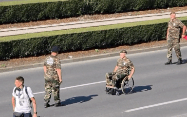 Krenuo mimohod, na čelu Krešimir Marcelić iz Zadra