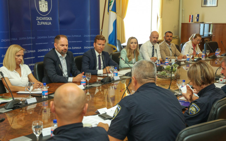 Župan Bilaver održao važne sastanke: 'Zadarska županija ostaje čvrst partner policiji...'