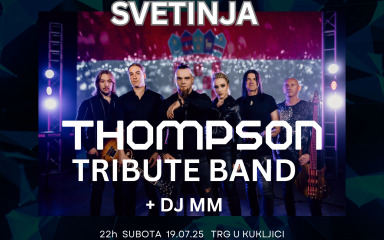 U Kukljici će se održati koncert grupe Svetinja – Thompson tribute band, publiku očekuje večer emocija…