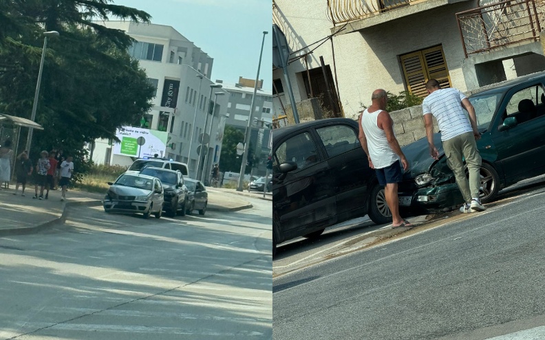 Dvije prometne nesreće u zadarskoj ulici
