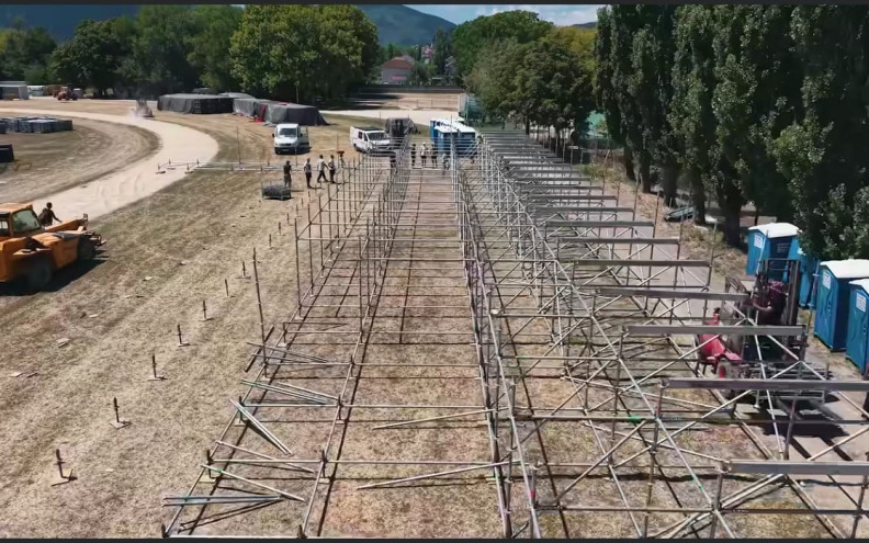 VIDEO Thompson pokazao kako izgleda Hipodrom u Sinju uoči novog velikog koncerta