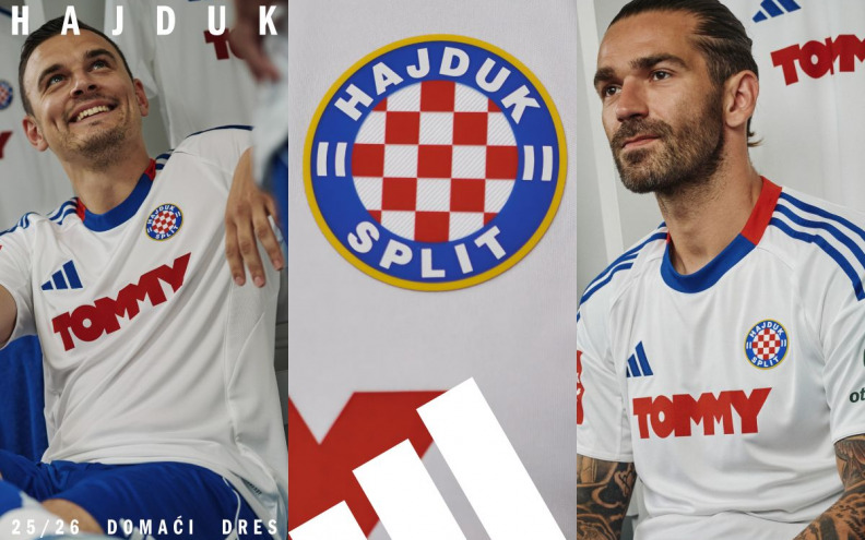 Hajduk predstavio novi dres