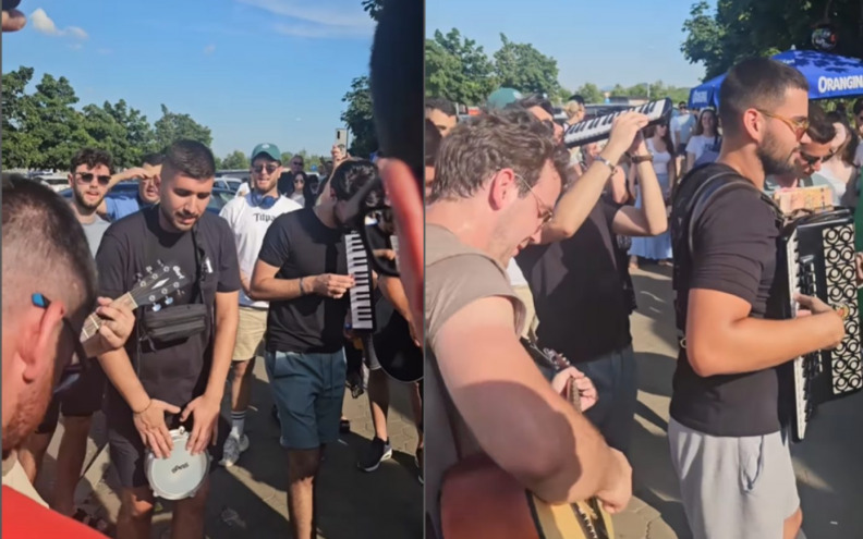 VIDEO Thompsonovi fanovi zapjevali na odmorištu: 