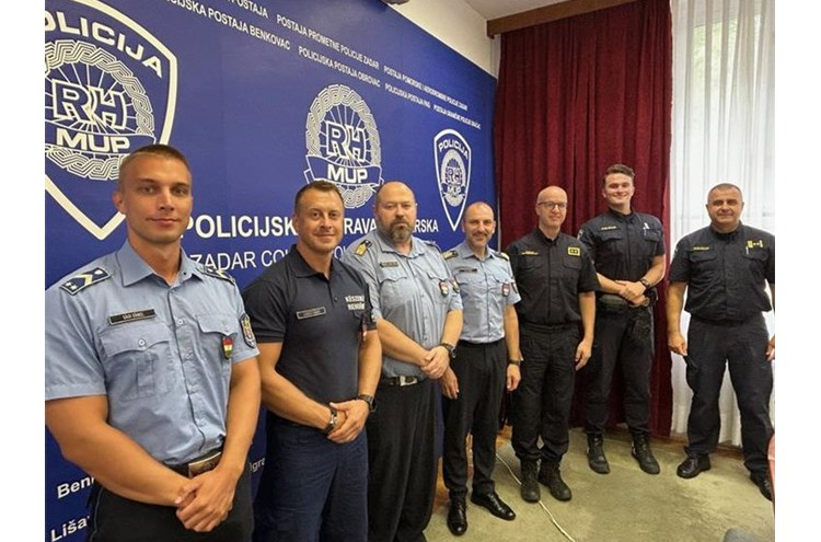 Predstavnici mađarske policije u Zadru posjetili svoje kolege
