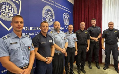 Predstavnici mađarske policije u Zadru posjetili svoje kolege