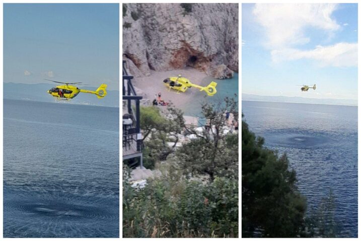 Njemački turist ozlijeđen pri skoku u more u Brseču