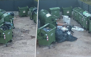 Apel Općine Pašman: ’Ne bacajte smeće pokraj kontejnera’