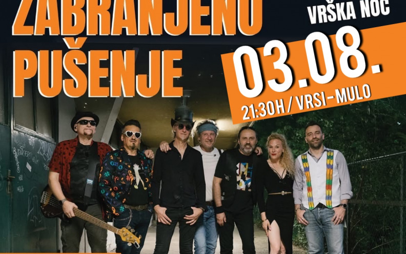 Večeras u Vrsima otkazani koncert Zabranjenog pušenja