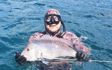 Vedran Breulj uz pomoć kćeri do zubatca od četiri kilograma