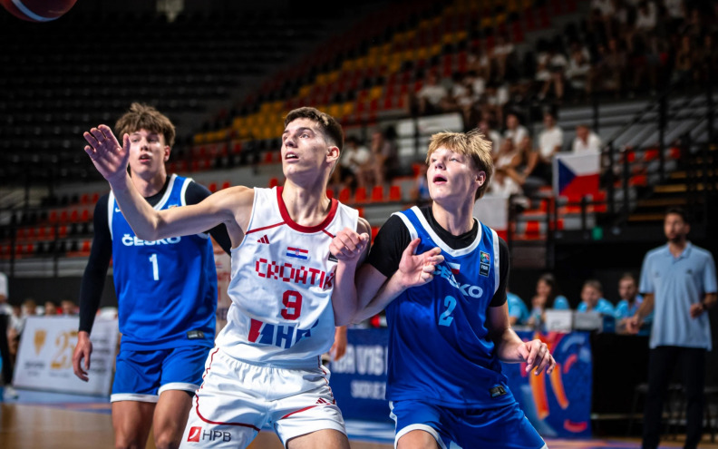 Kadetska reprezentacija u borbi od petog do osmog mjesta na EP-u B divizije