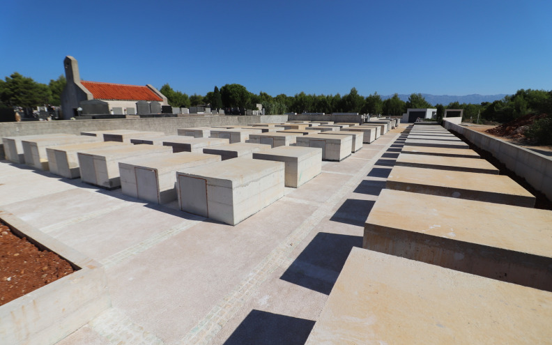 Prošireno i uređeno virsko groblje