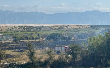 Ugašen požar u Kolanu, zahvatio i ornitološki rezervat