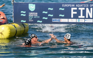 Ražanac na karti plivanja, uz bok velikim gradovima