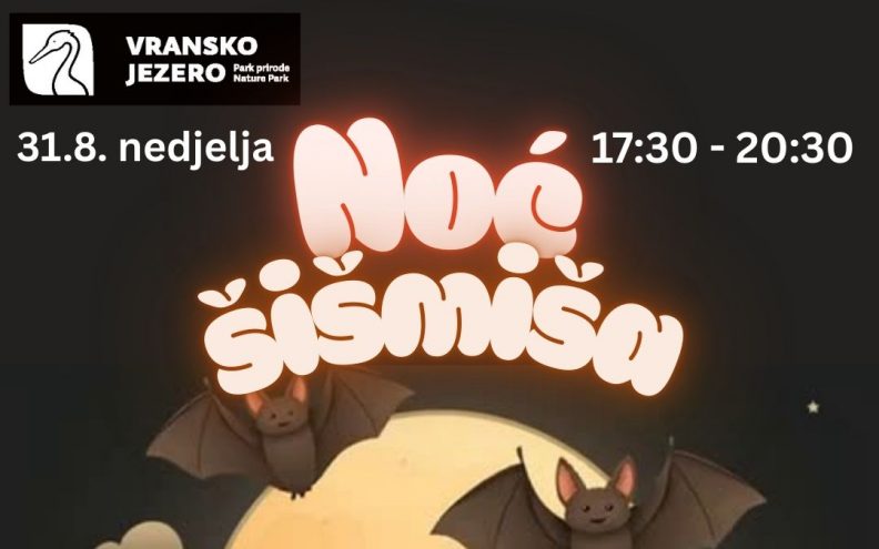 Biograd obilježava Noć šišmiša uz radionice, film i potragu u parku