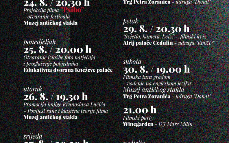 Večeras kreće treće izdanje festivala Hitchcock Nights