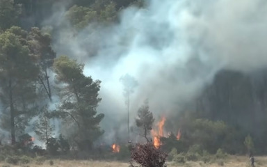 Velik požar na jugu Francuske bit će izvan kontrole najmanje do nedjelje