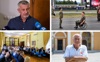 PET VIJESTI TJEDNA Od političkih priča do predvođenja vojnog mimohoda i donacije bolnici