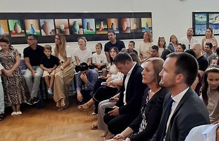 Na prvi dan nastave gradonačelnik Erlić posjetio OŠ Krune Krstića