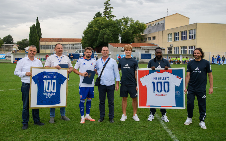 Velebit iz Benkovca proslavio svoju stotu godišnjicu utakmicom protiv Hajduka