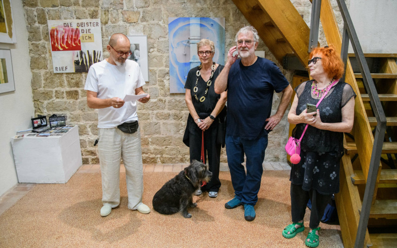 Njemački umjetnički par predstavio zajedničku izložbu u kuli