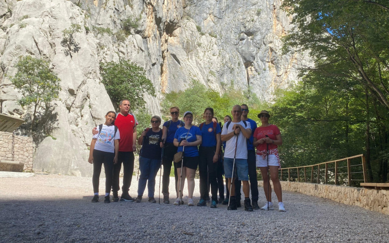 Uživali u prvom inkluzivnom planinarenju u NP Paklenici
