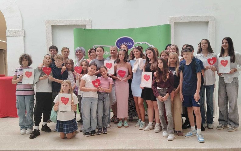 “OTISAK SRCA” U Zadru su nagrađeni zaslužni učenici iz devet hrvatskih škola