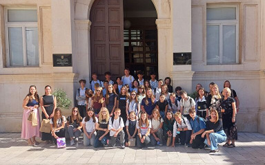 Zadar ugostio učenike iz Budimpešte