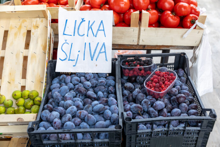Sezona u Lici donijela bogate urode šljiva i ostalog voća