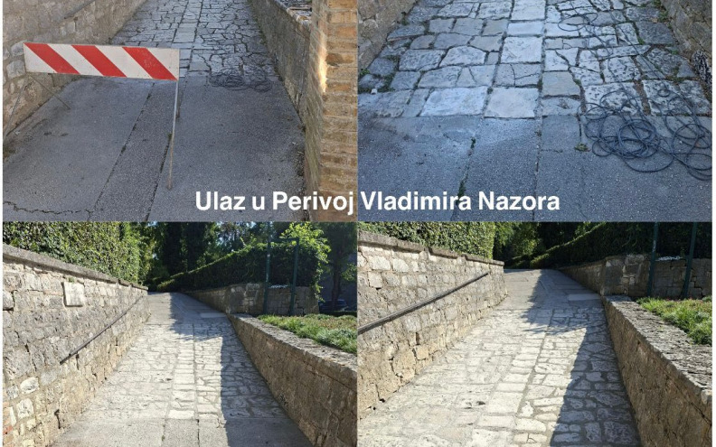 Gradonačelnik Erlić pohvalio se radovima u Zadru: 