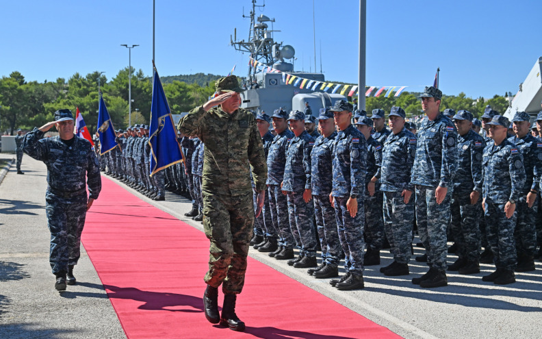 Svečano obilježena 34. obljetnica osnutka Hrvatske ratne mornarice