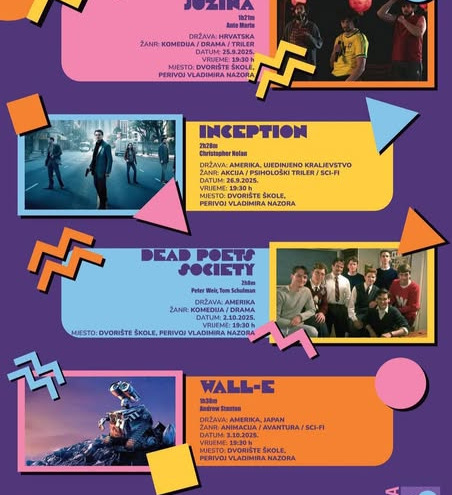 Večeras kreće peto izdanje jedinstvene filmske manifestacije za mlade !