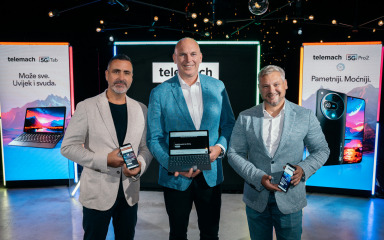 Telemach predstavio svoj prvi 5G tablet i još pametniji 5G telefon s naprednim AI značajkama