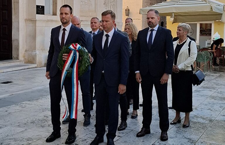 Gradonačelnik i župan obilježili 82. obljetnicu donošenja Odluke o sjedinjenu Istre, Rijeke, Zadra i otoka s Hrvatskom