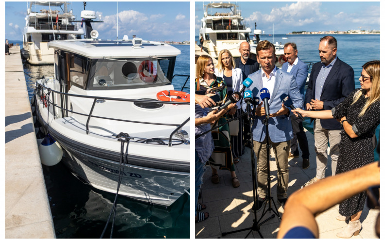 U našu županiju stigla brodica - mobilna ljekarna. Prva takva u Europi!