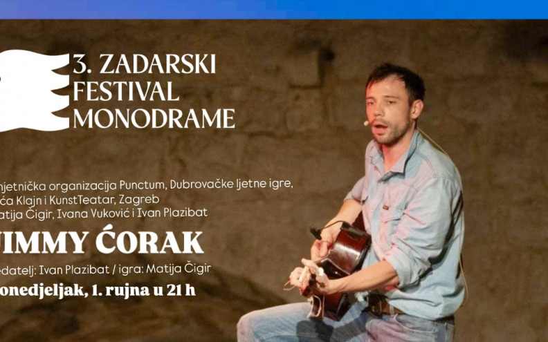 Večeras na 3. Zadarskom festivalu monodrame hit-predstava