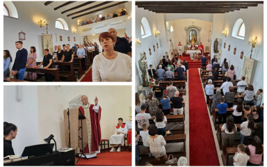 Nadbiskup Puljić blagoslovio nove postaje križnog puta u Slivnici