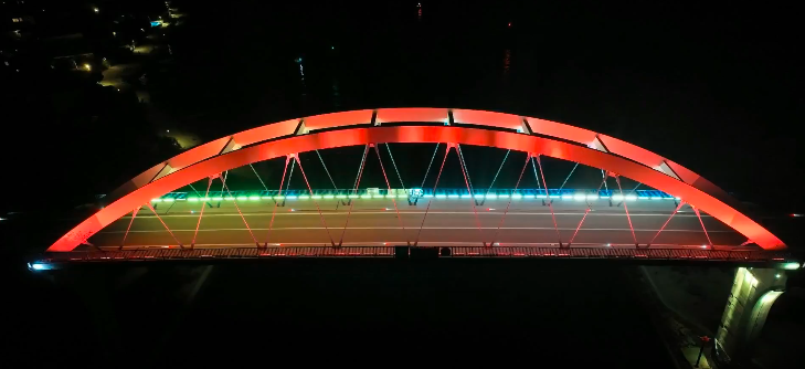 Most Ždrelac dobio novo osvjetljenje