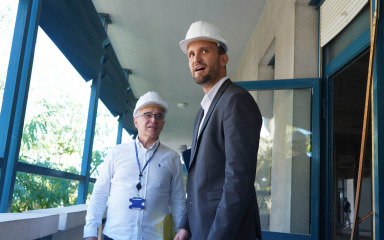 Erlić obišao radove u bolnici: “Spremni smo na daljnju suradnju”