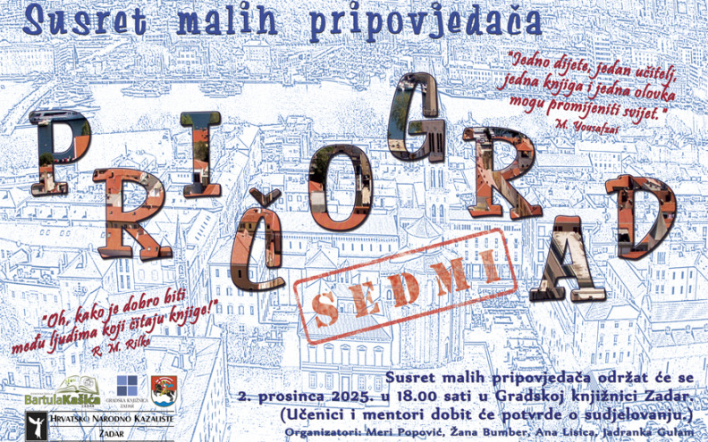 Pričograd u Zadru sedmi put otvara vrata malim pripovjedačima