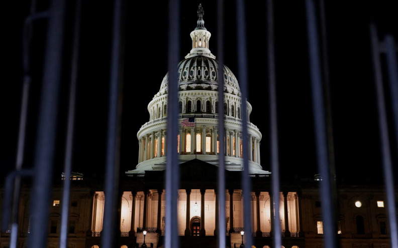 Propalo glasanje Kongresa, propala američka vlada