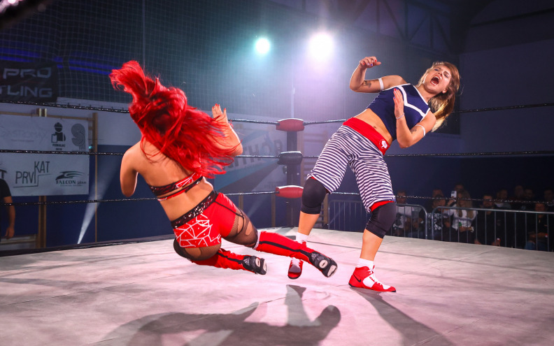 Spektakl u Zemuniku: Hrvatska dobila svoj prvi pro-wrestling show