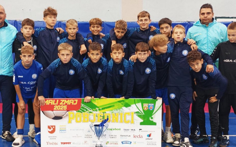 Tri mlađa uzrasta HNK-a Zadar na turniru u Makarskoj