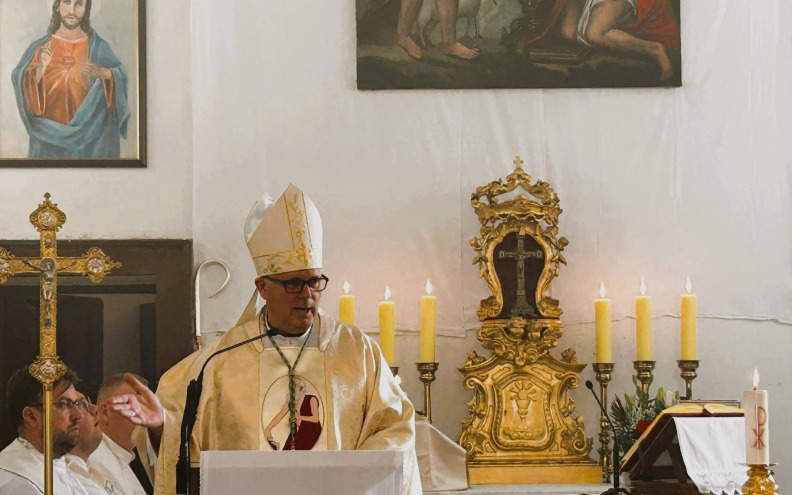 Na blagdan sv. Jeronima, nadbiskup Zgrablić predvodio misu u Vlašićima na Pagu
